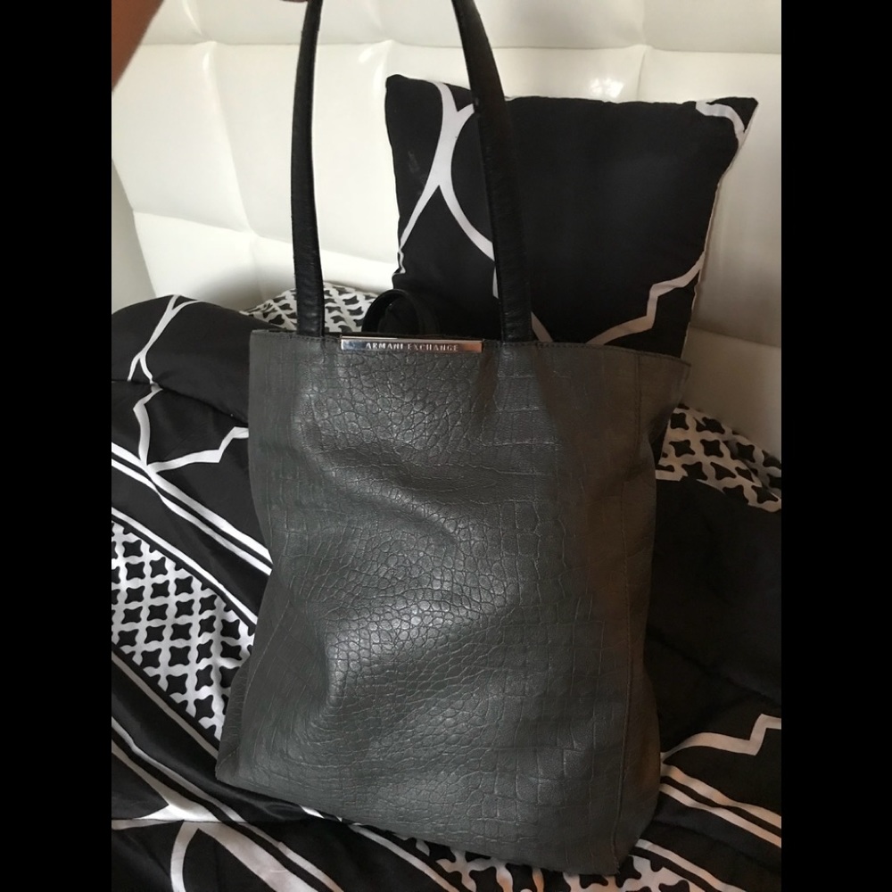 Large Armani exchange tote
